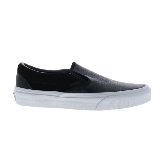 Vans Mens Classic Slip-On Black Shoes (NWT) - Picture 1 of 7